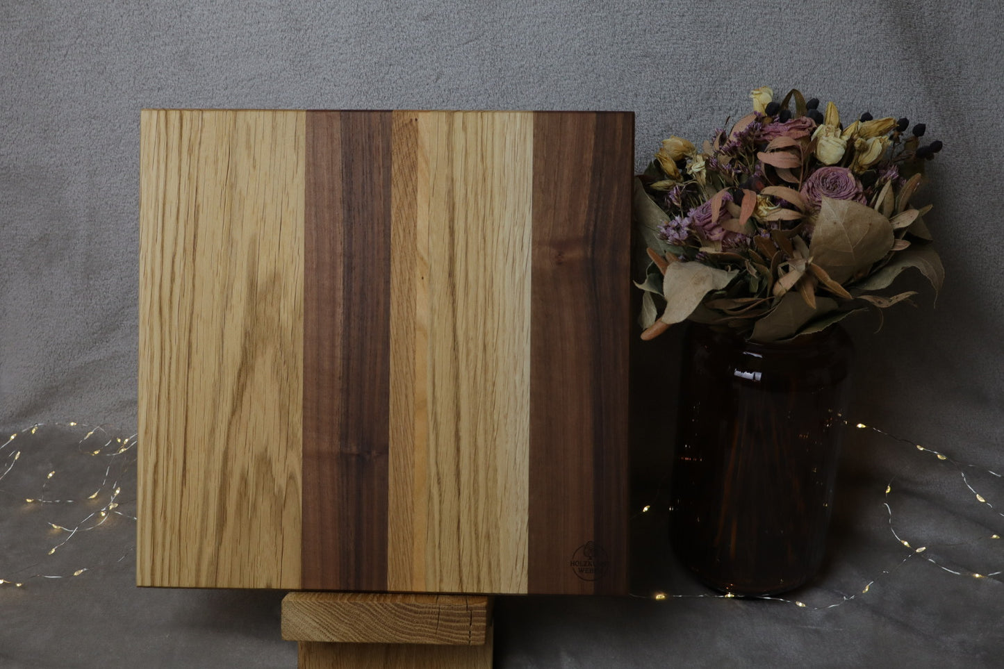 Schneidebrett Medium aus Eiche/Nuss/Erle