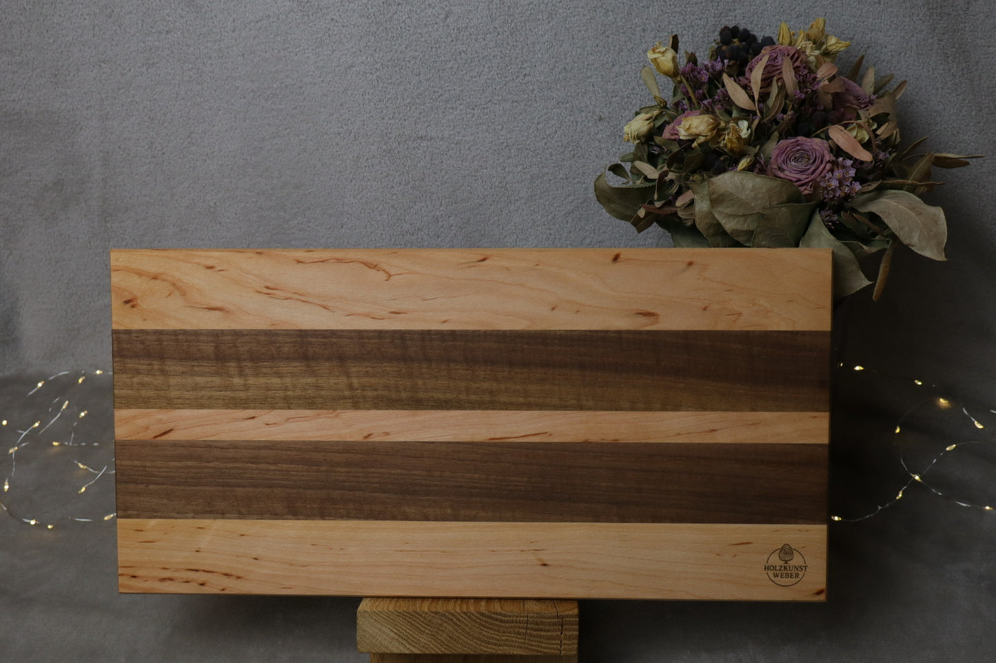 Schneidebrett Medium aus Erle/Nuss